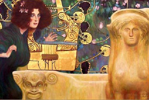 Gustav Klimt - Music 1898